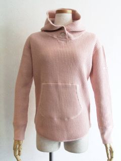 3DOTS TURQUOISE (スリードッツ ターコイズ)ワッフル パーカー (PK)