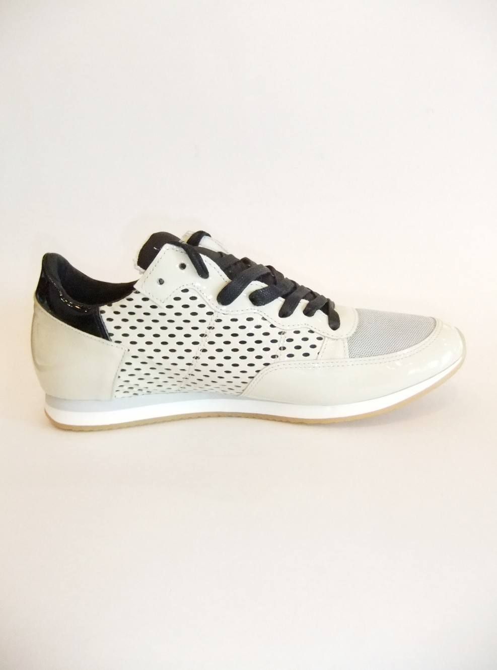TROPEZ BASSA U PERFORE (CREAM/BK)