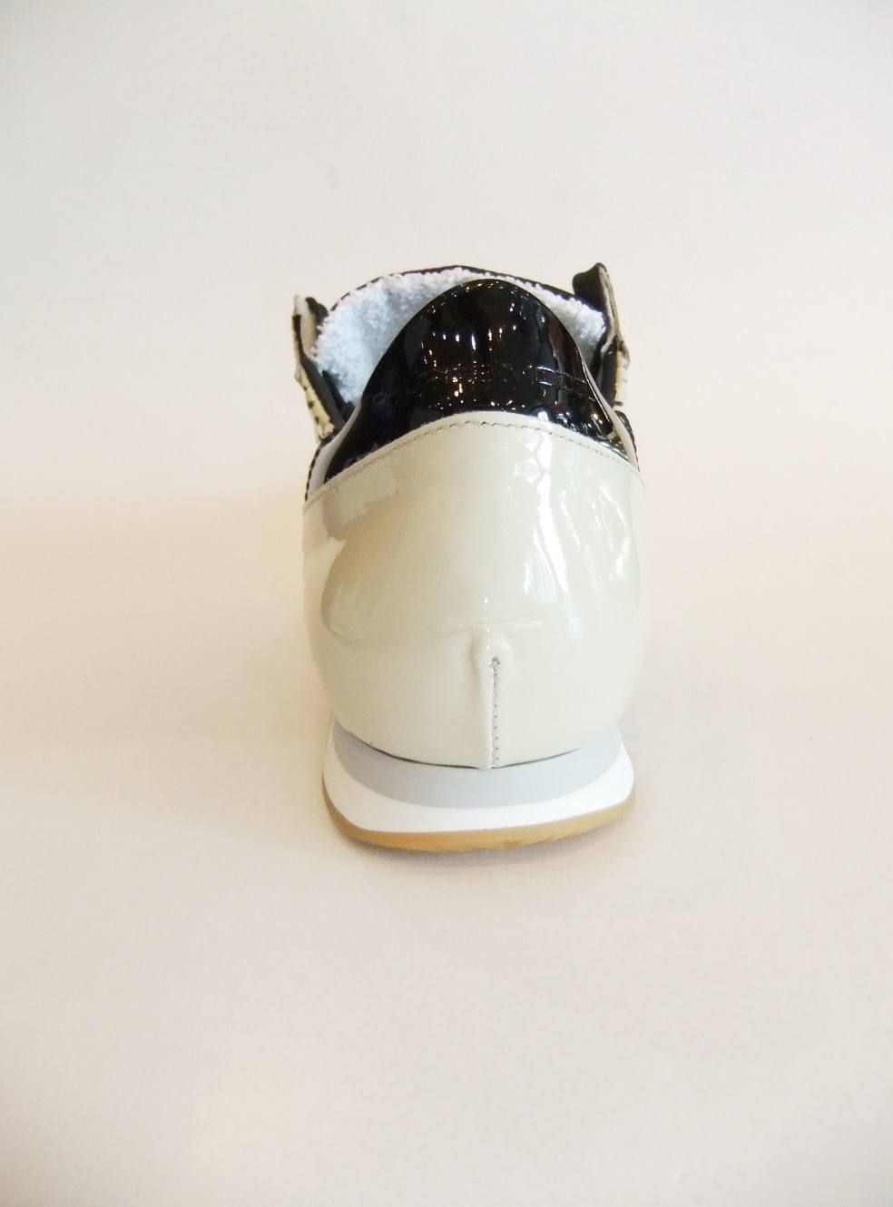 TROPEZ BASSA U PERFORE (CREAM/BK)