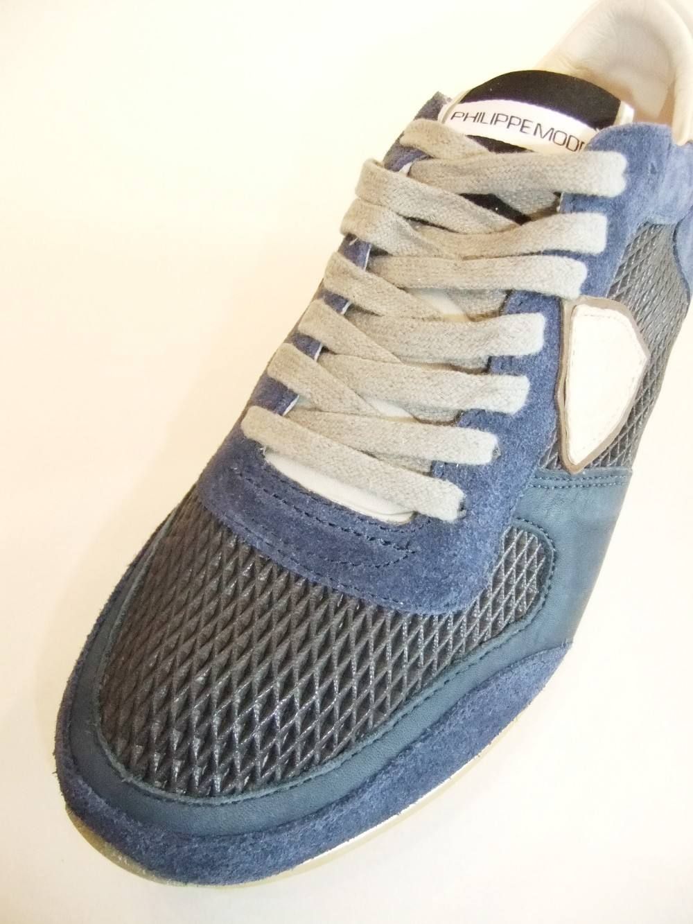 TROPEZ SPORT BASSA U GRID (BLU/WH)