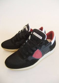 PHILIPPE MODEL (フィリップモデル) TROPEZ BASSA DONNA WORLD (BK / RED)