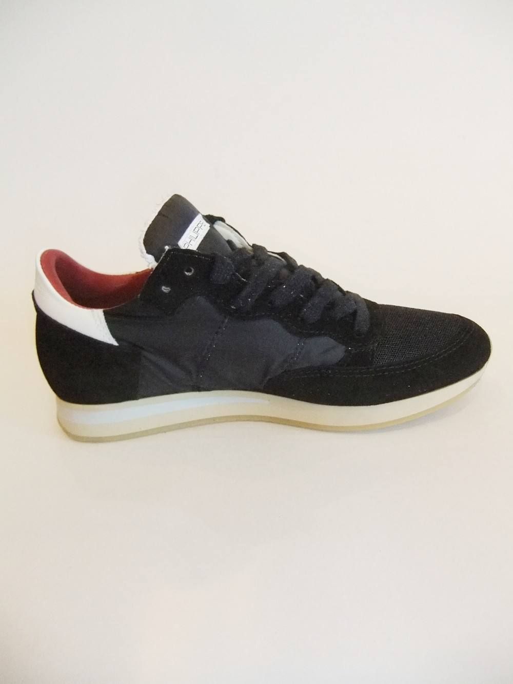 PHILIPPE MODEL (フィリップモデル) TROPEZ BASSA DONNA WORLD (BK / RED)