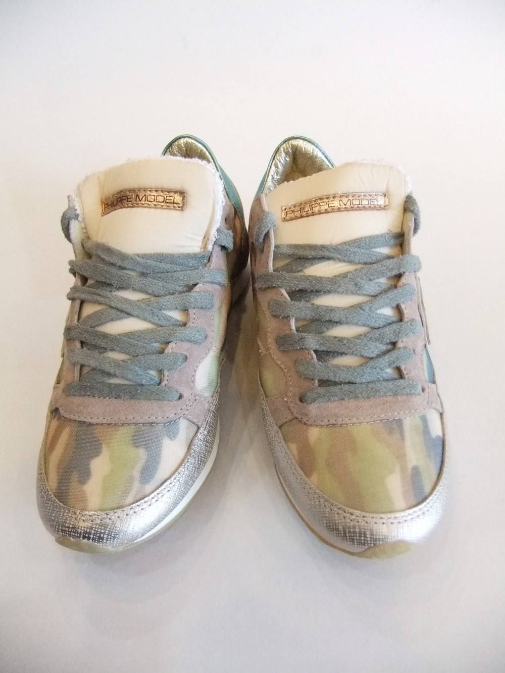 PHILIPPE MODEL (フィリップモデル)TROPEZ B D CAMOUFLAGE GREEN CAMO