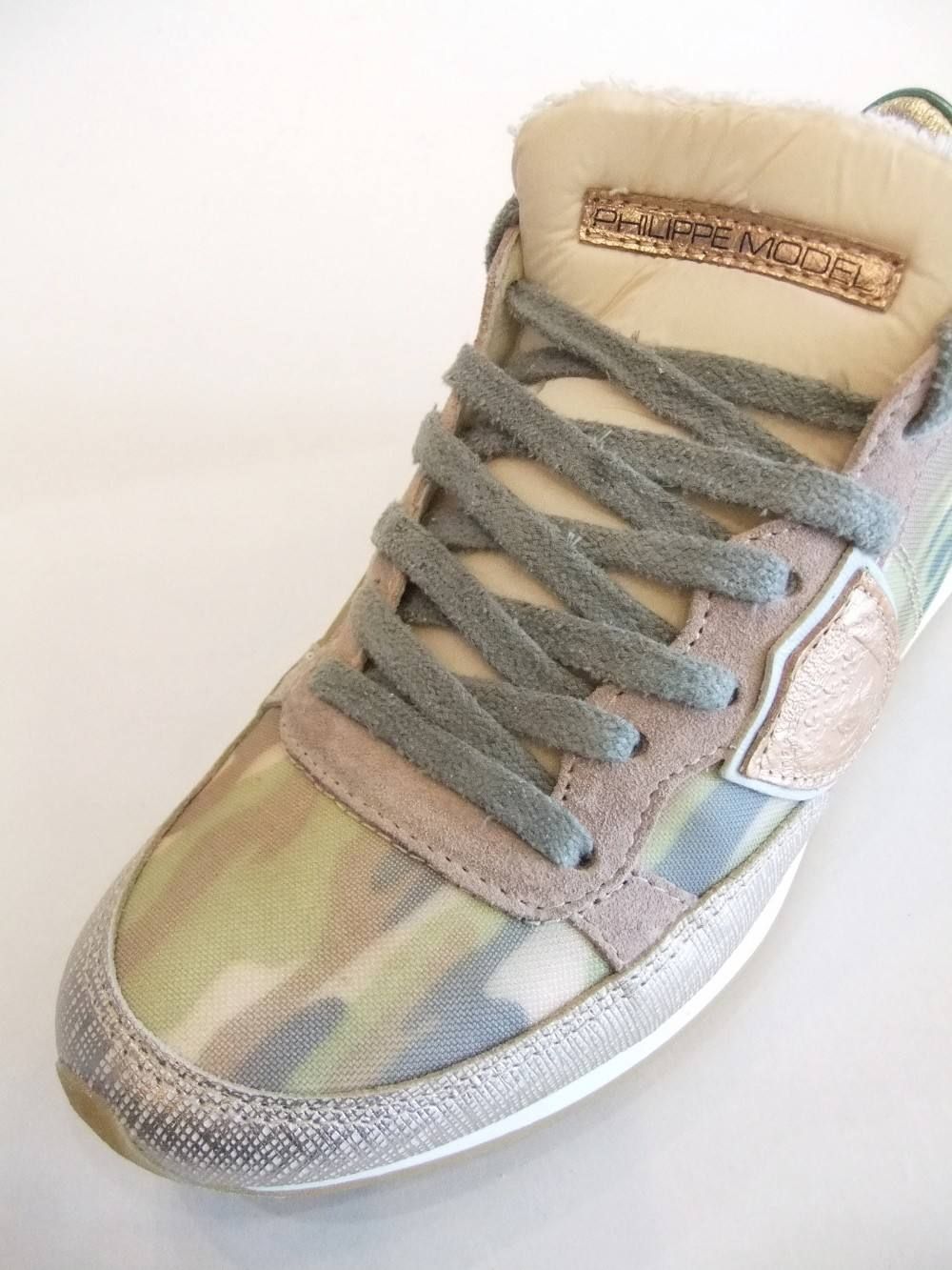 PHILIPPE MODEL (フィリップモデル)TROPEZ B D CAMOUFLAGE GREEN CAMO