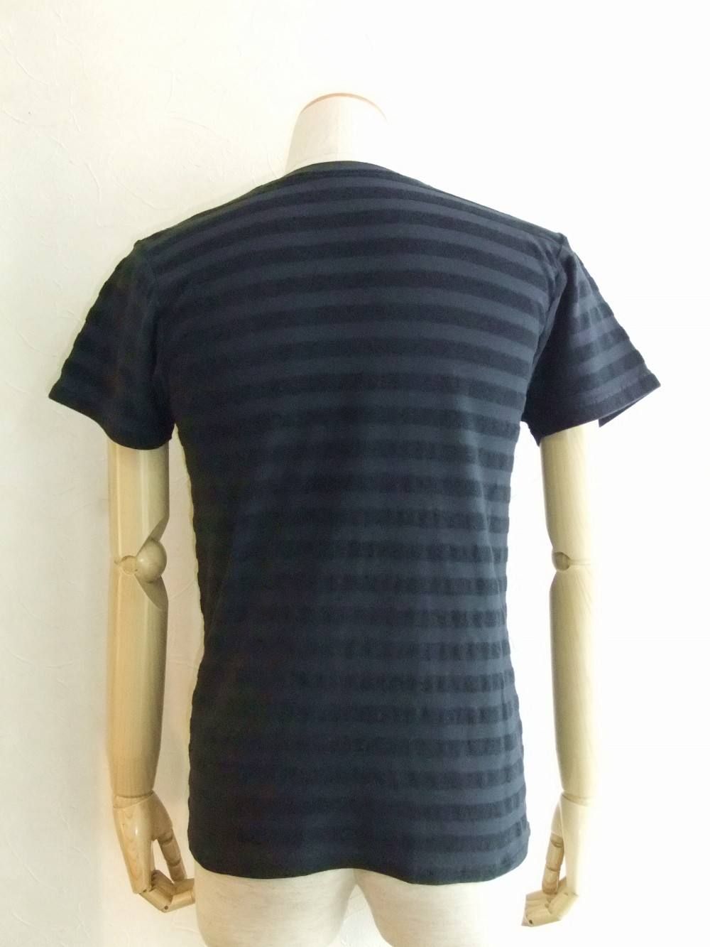 PILE THIN BORDER T-SHIRT
