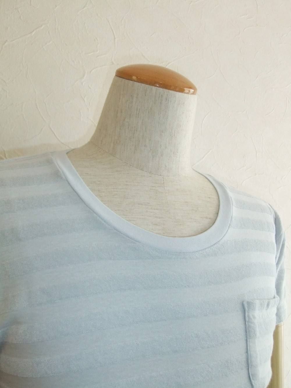 PILE THIN BORDER T-SHIRT