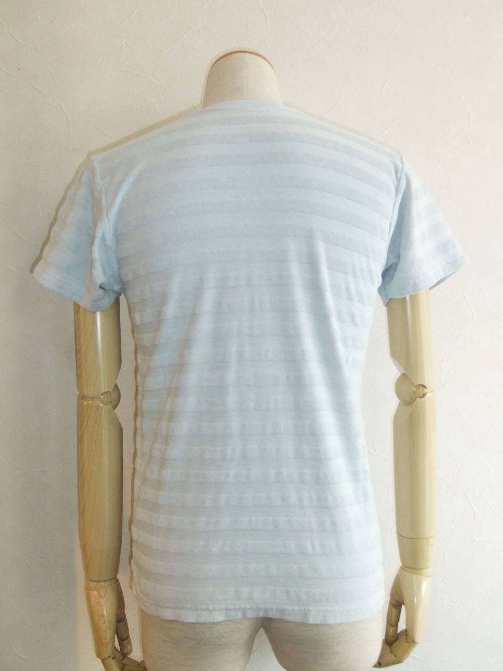PILE THIN BORDER T-SHIRT