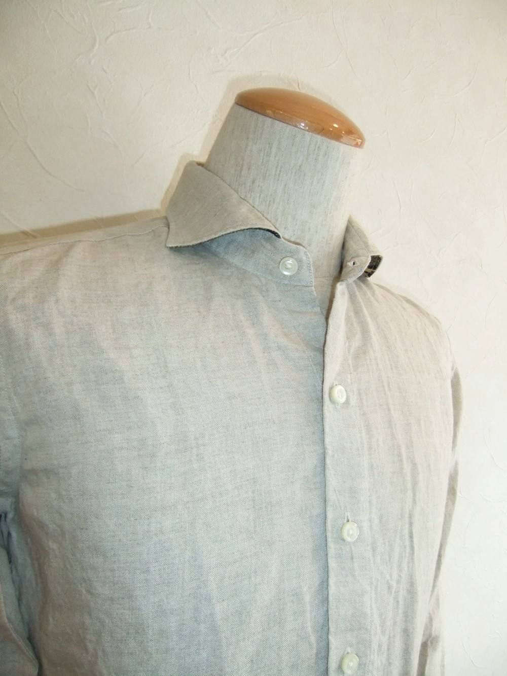 HORIZONTAL COLLAR SHIRT