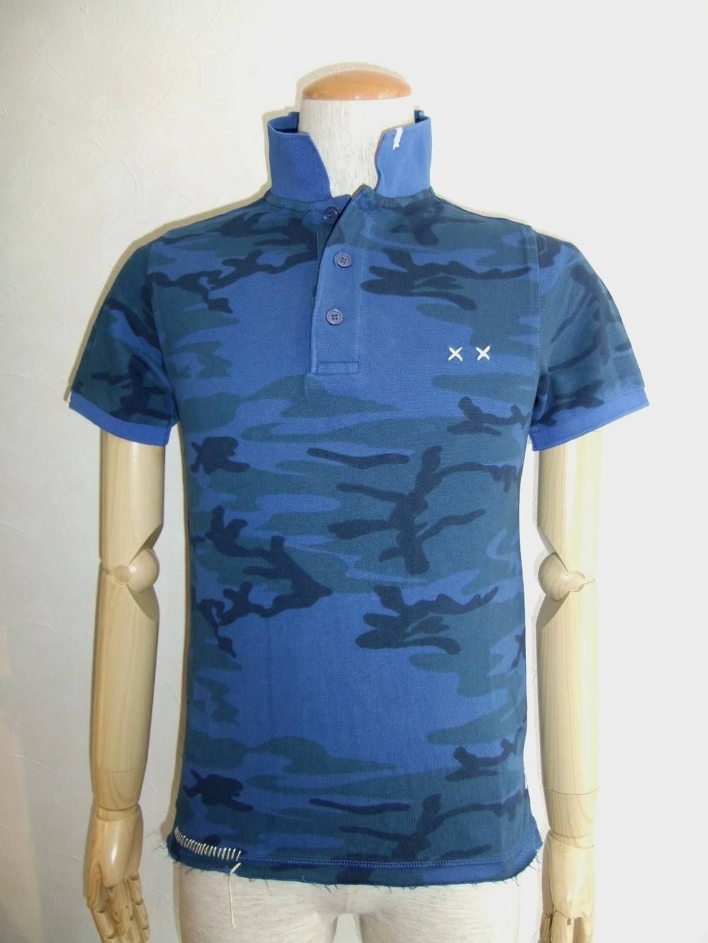 LIKE VINTAGE H/S POLO(CAMO)