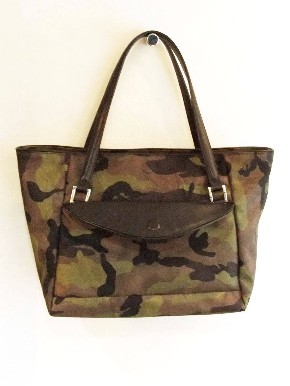 WIDTH TOTE BAG  (Camo×Bk)