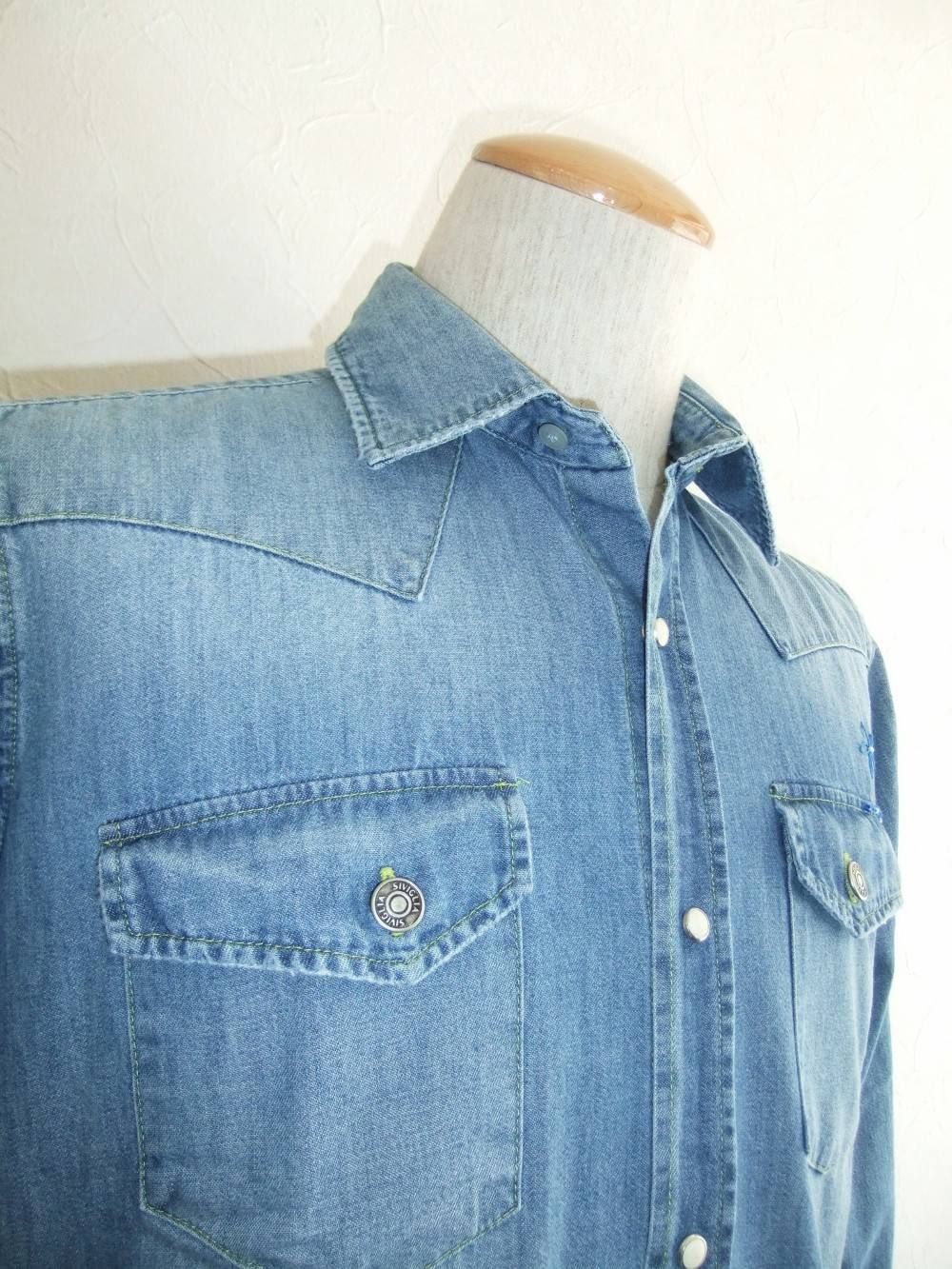 DENIM WESTERN SHIRT