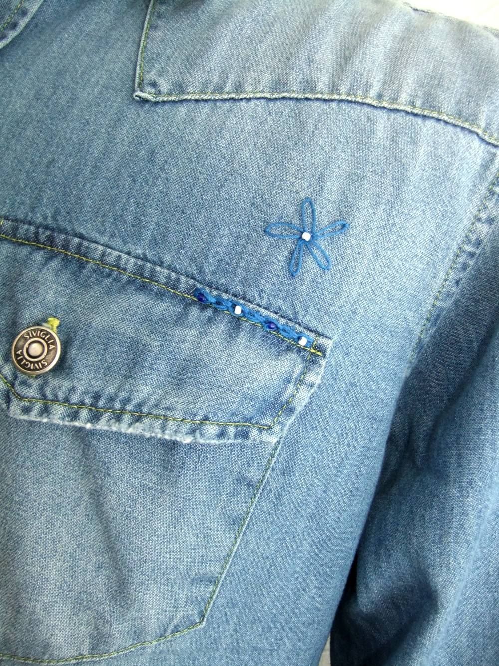 DENIM WESTERN SHIRT