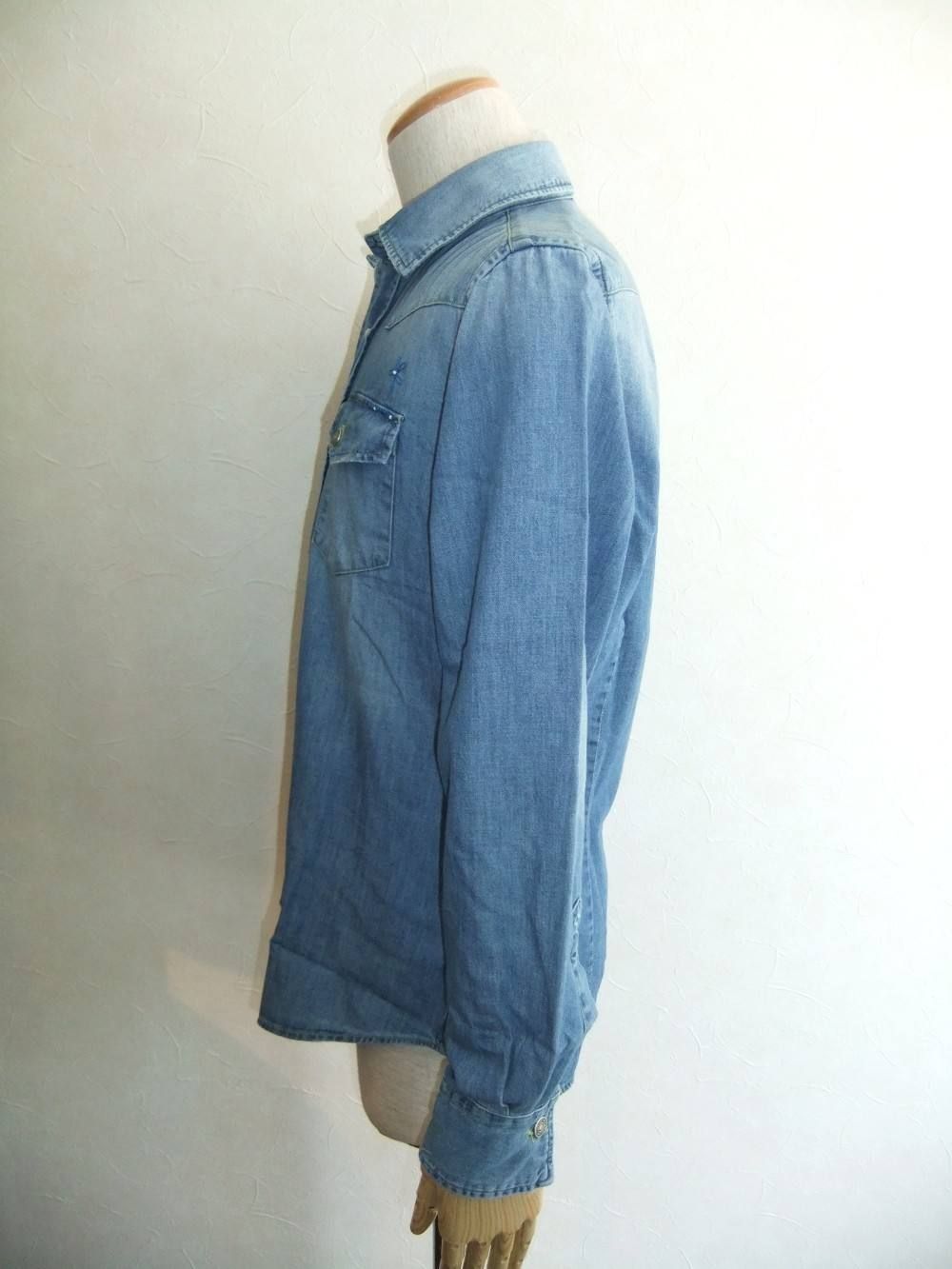 SIVIGLIA - DENIM WESTERN SHIRT | 4.444glad