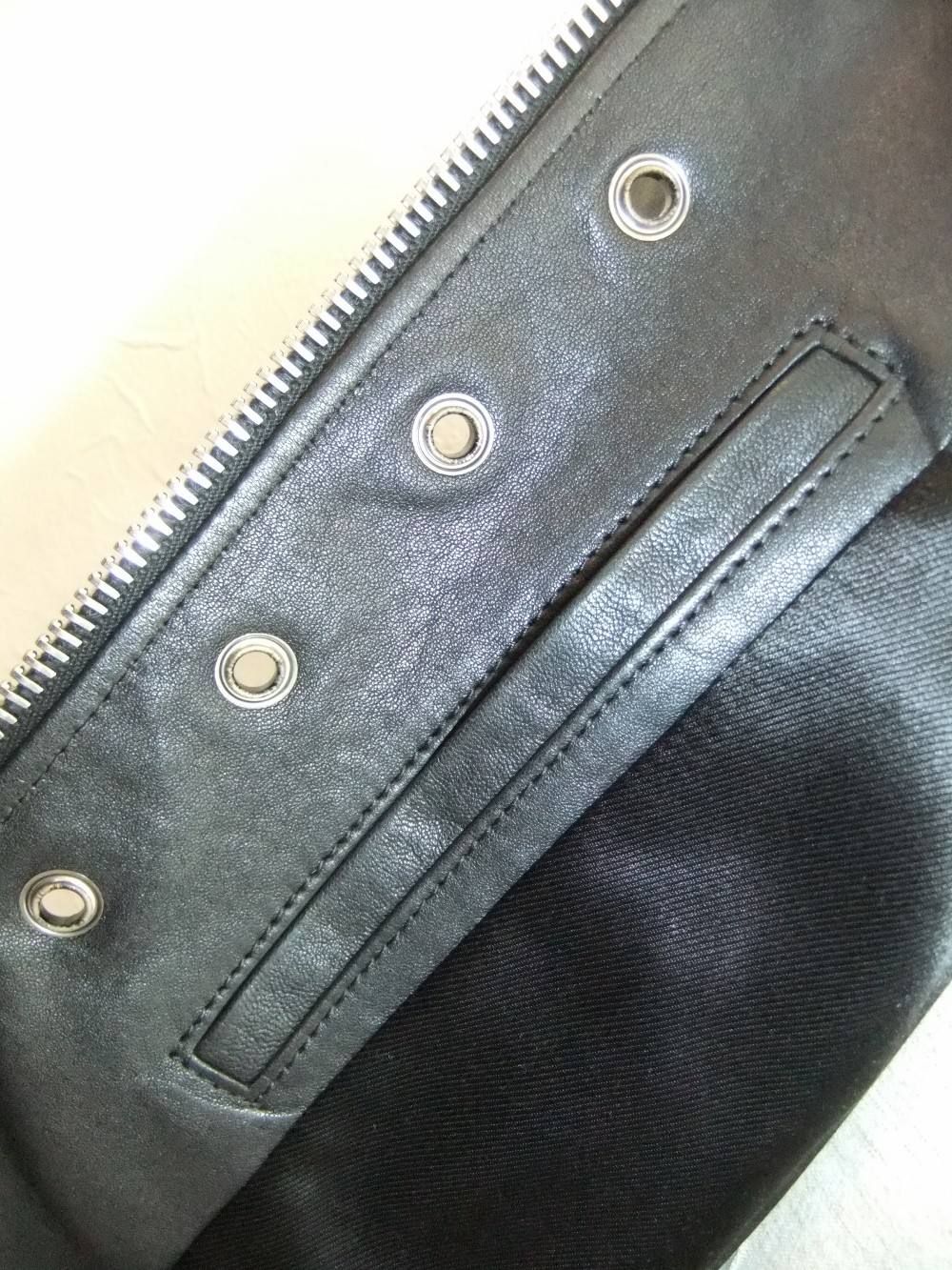 STUDS LEATHER JACKET