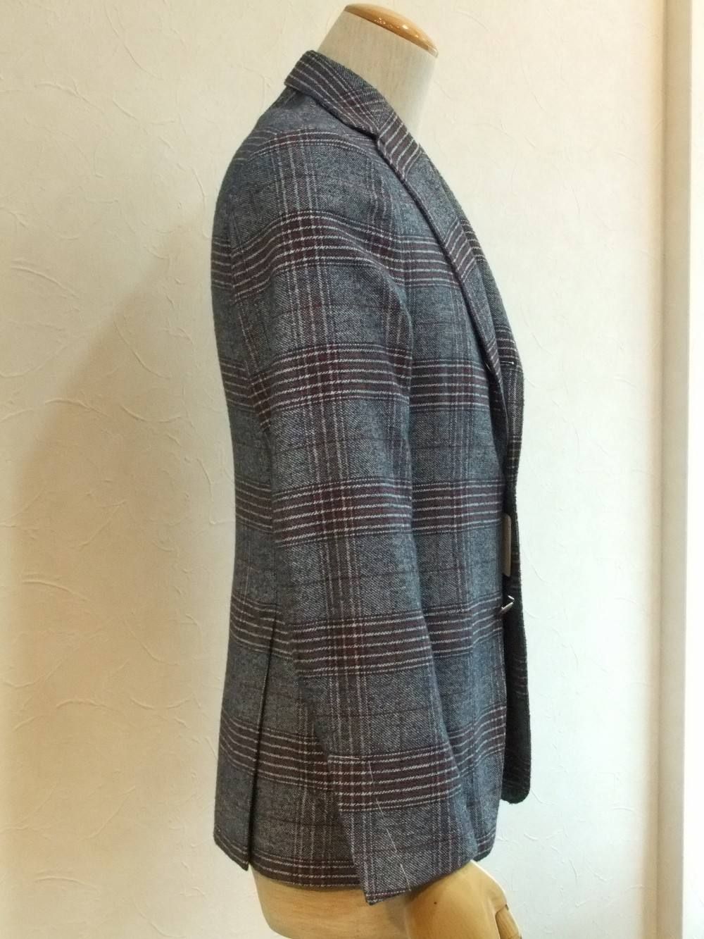 COTTON × LINEN CHECK  JACKET  32903GQ-R44553/3