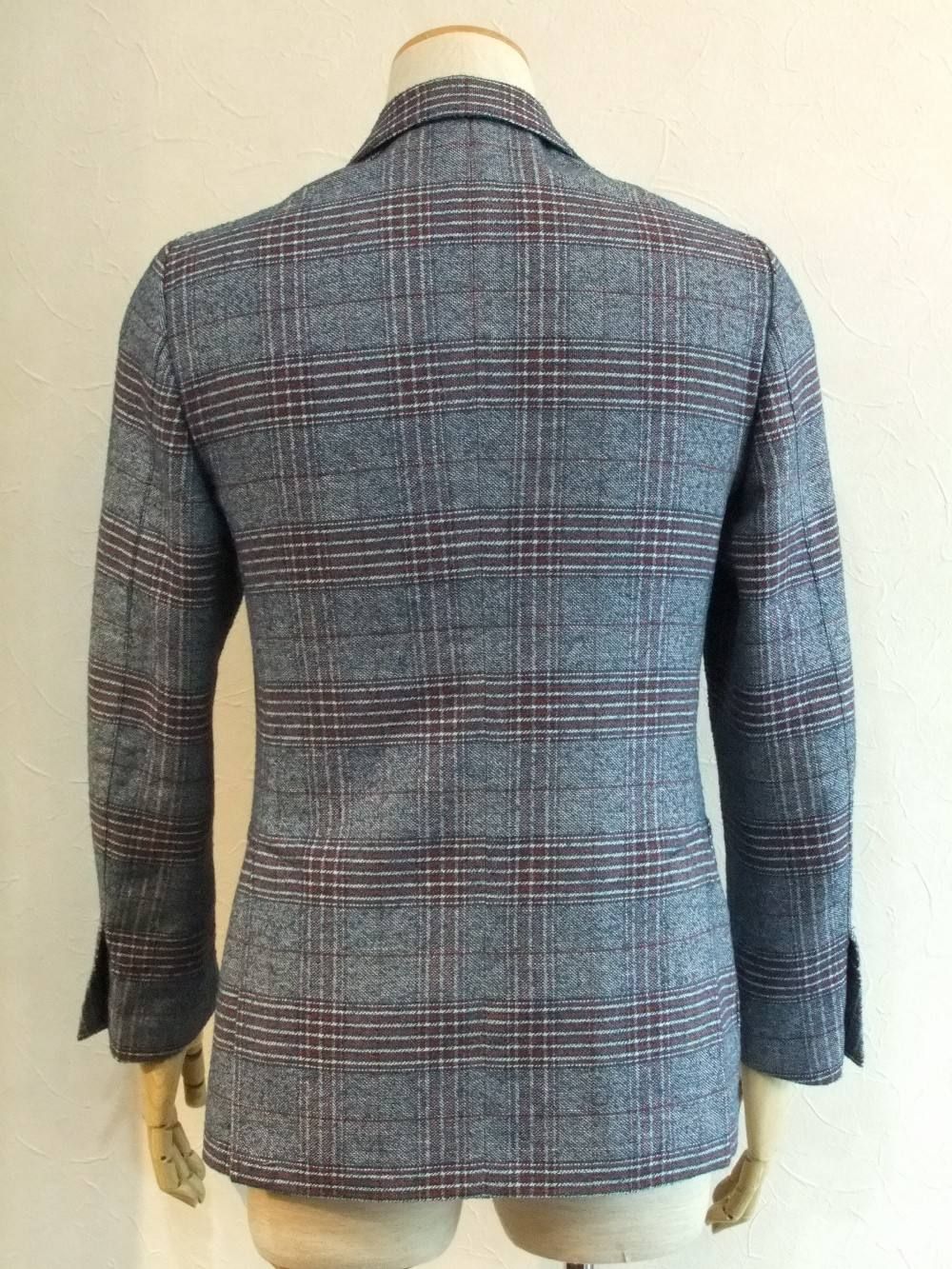 COTTON × LINEN CHECK  JACKET  32903GQ-R44553/3