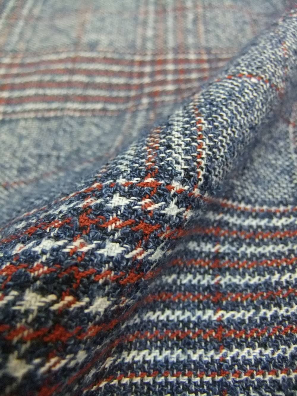 COTTON × LINEN CHECK  JACKET  32903GQ-R44553/3