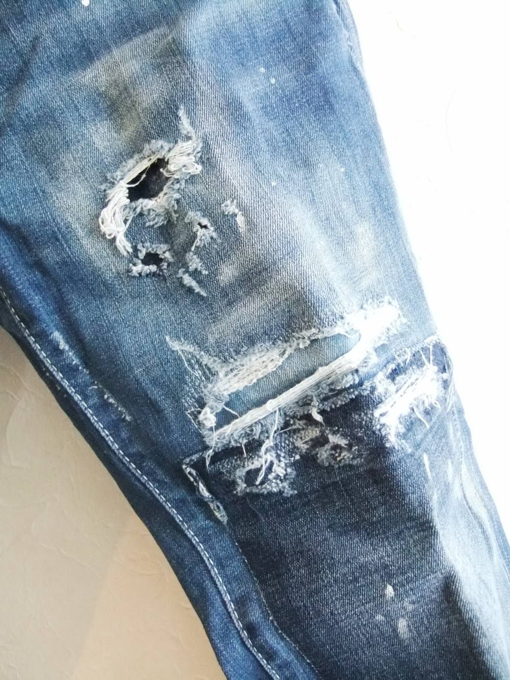 GESSO PATCH WASH SLIM JEANS