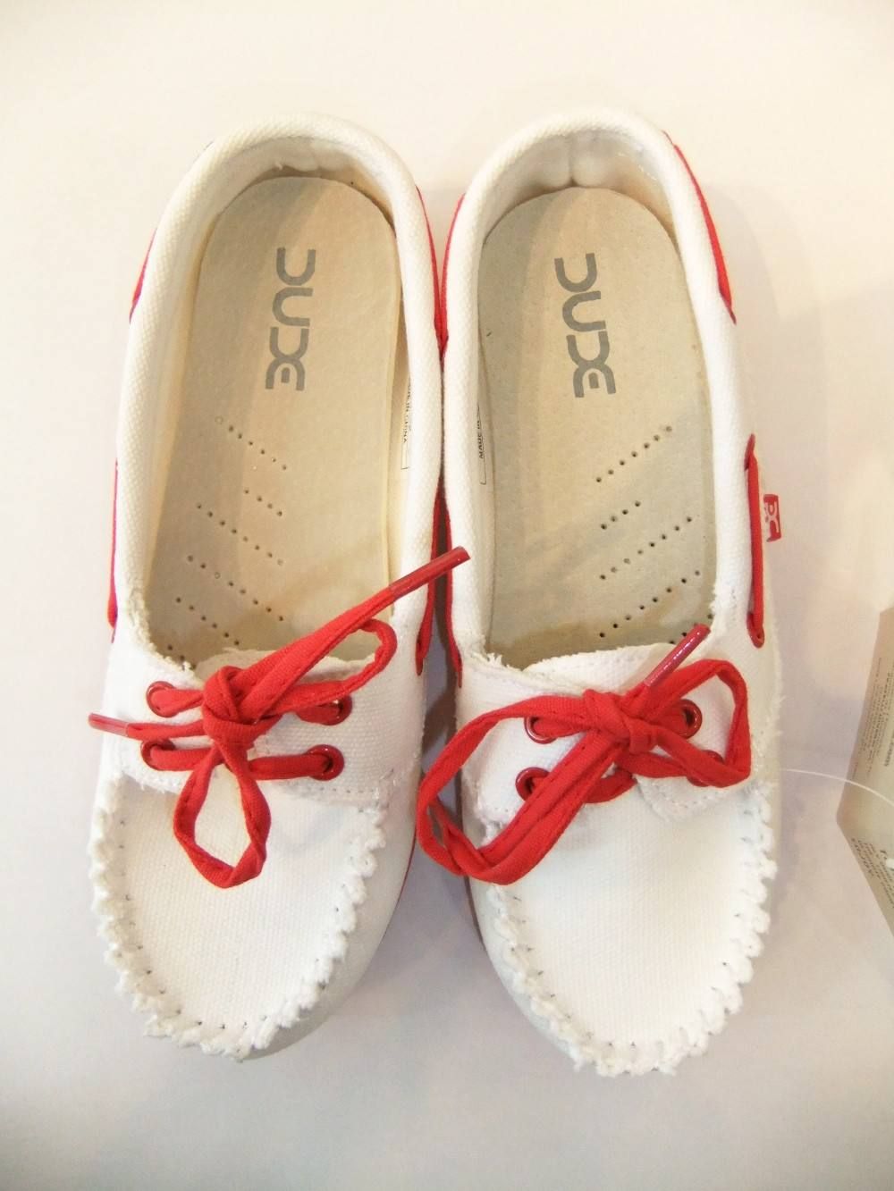 POSITANO  DECK SHOES(WH / RD)