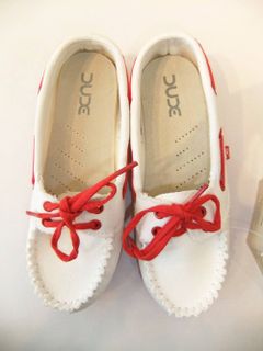 POSITANO  DECK SHOES(WH / RD)