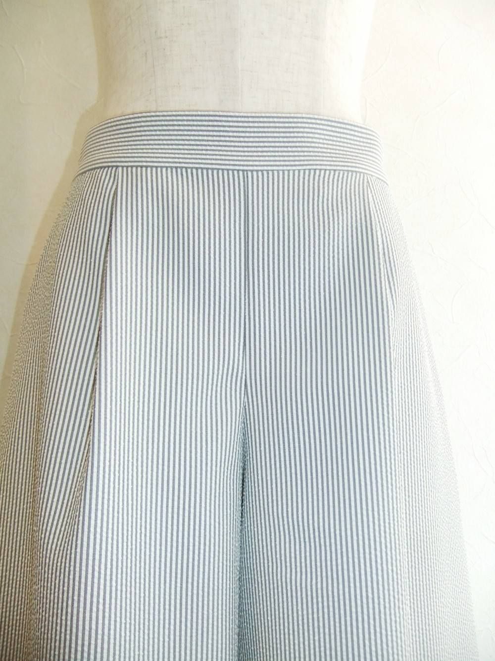 STRIPE PATTERN GAUCHO PANT