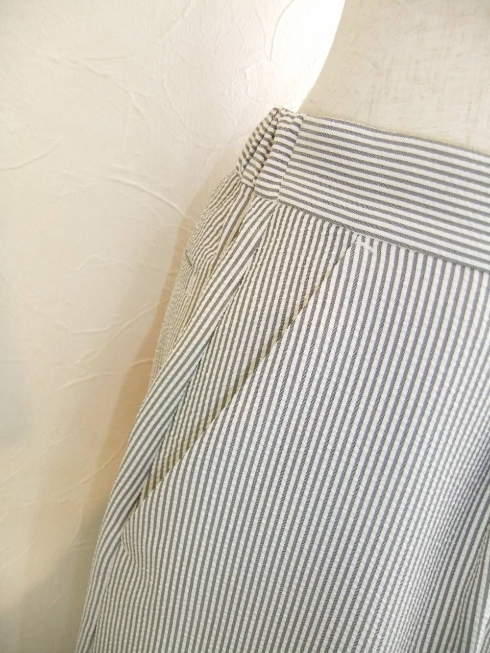 STRIPE PATTERN GAUCHO PANT