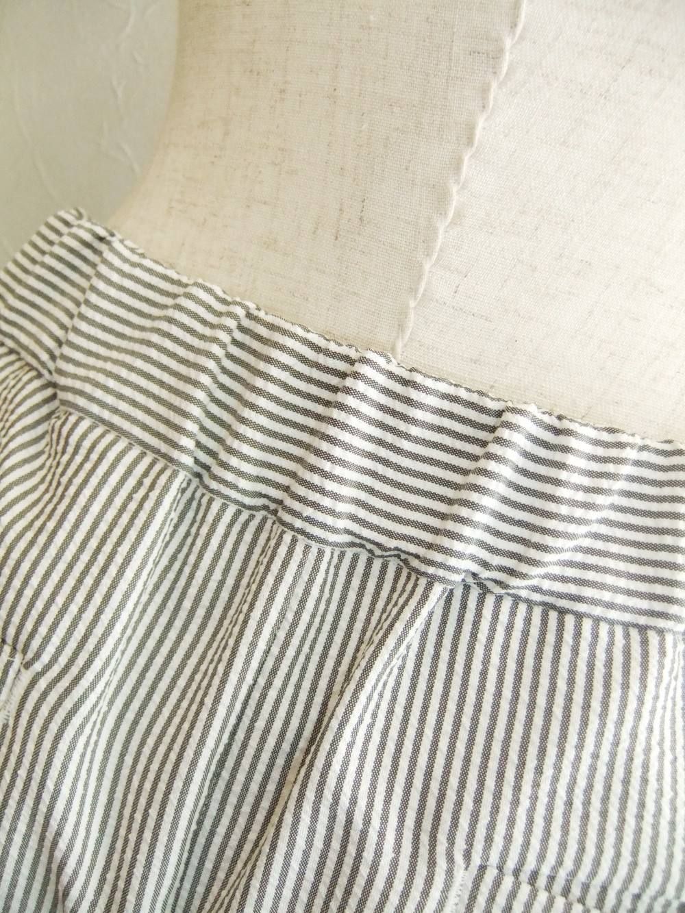 STRIPE PATTERN GAUCHO PANT