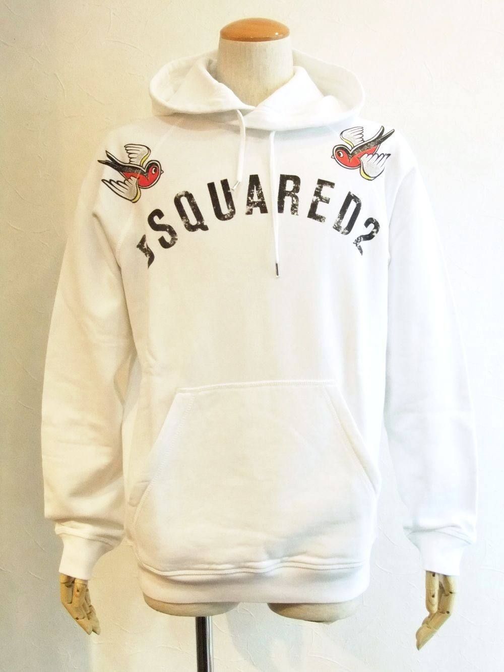DSQUARED2 (ディースクエアード) D2 PRINTパーカー