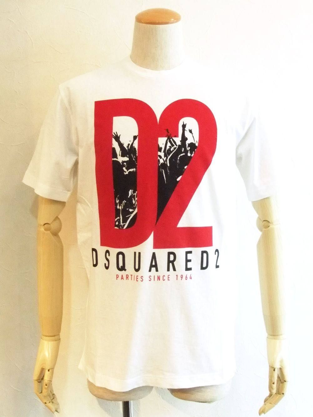 Dsquared2 - DSQUARED2 (ディースクエアード) D2 PARTY T-SHIRT | 4.444glad