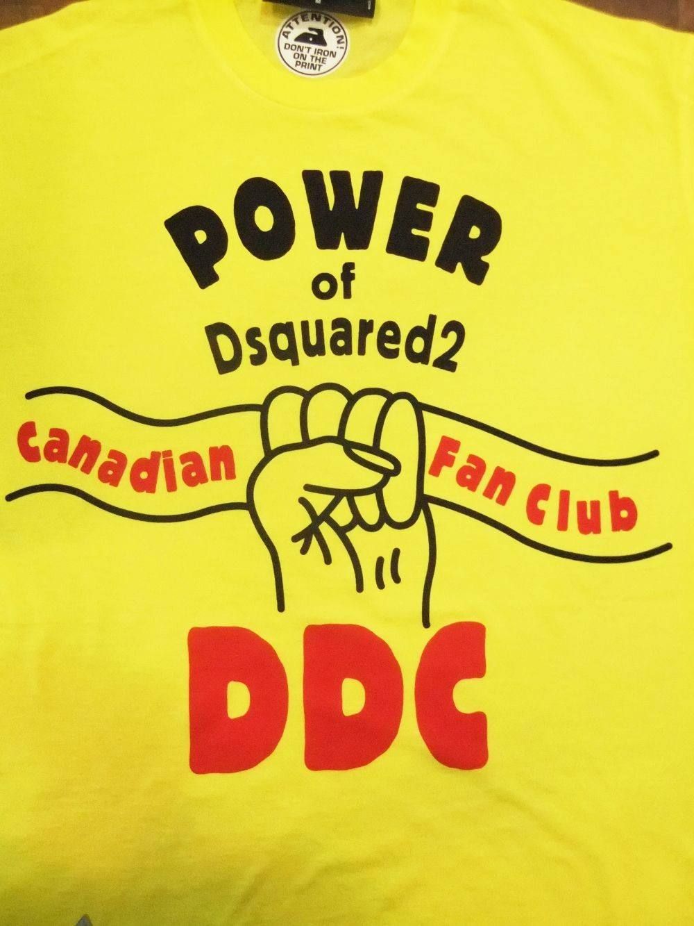 DSQUARED2 (ディースクエアード) POWER OF D2 T-SHIRT