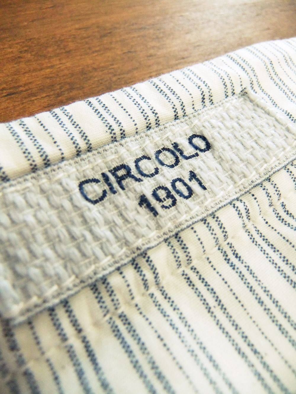 CIRCOLO 1901 (チルコロ 1901) GINGHAM CHECK PANT