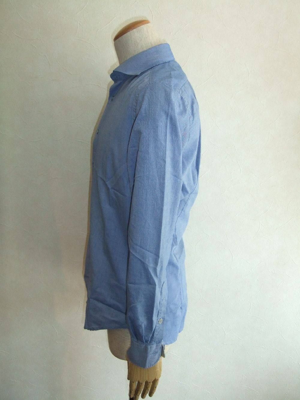 Camicia Cotone Oxford C025U-45166A-820 (Blue)
