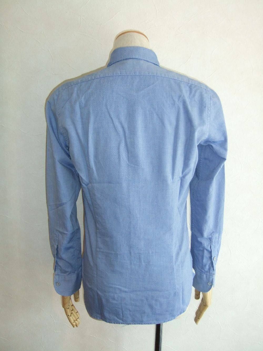 Camicia Cotone Oxford C025U-45166A-820 (Blue)