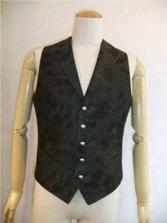CAMO LINEN/COTTON GILLET  DANTH-66UEG017/B1036
