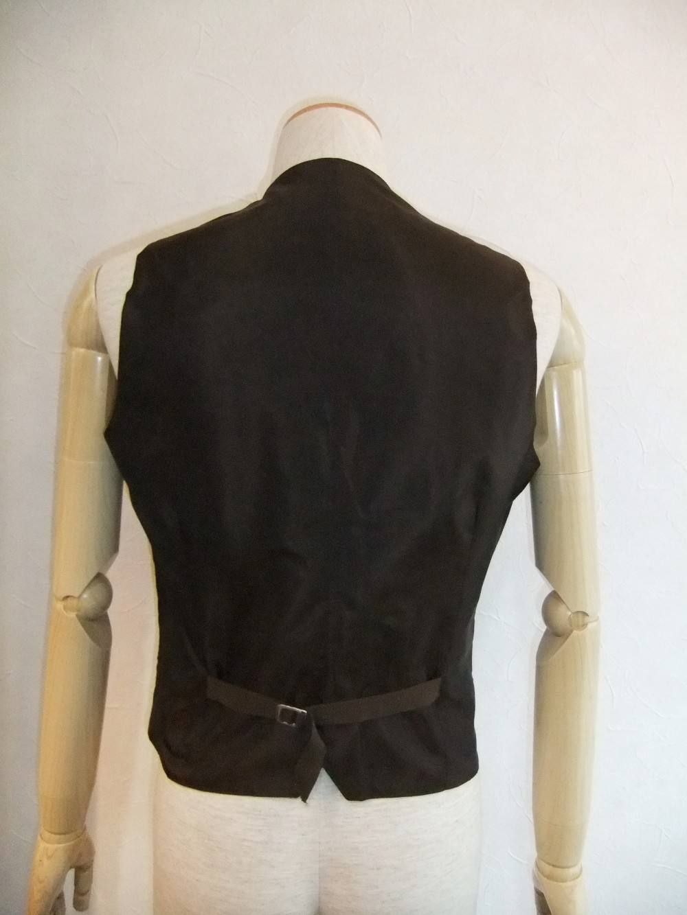 CAMO LINEN/COTTON GILLET  DANTH-66UEG017/B1036