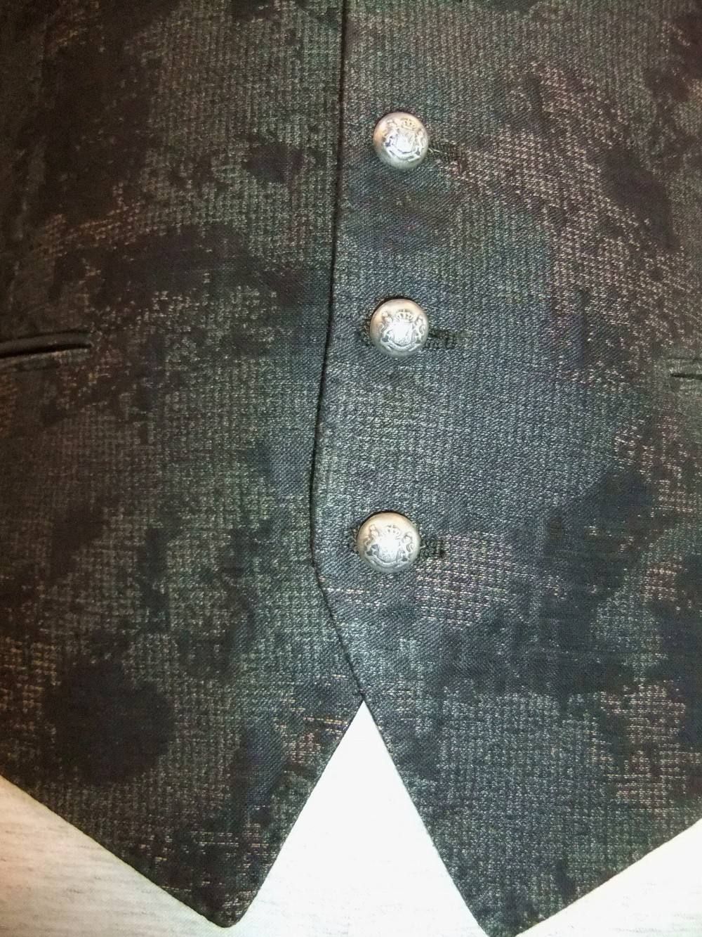 CAMO LINEN/COTTON GILLET  DANTH-66UEG017/B1036