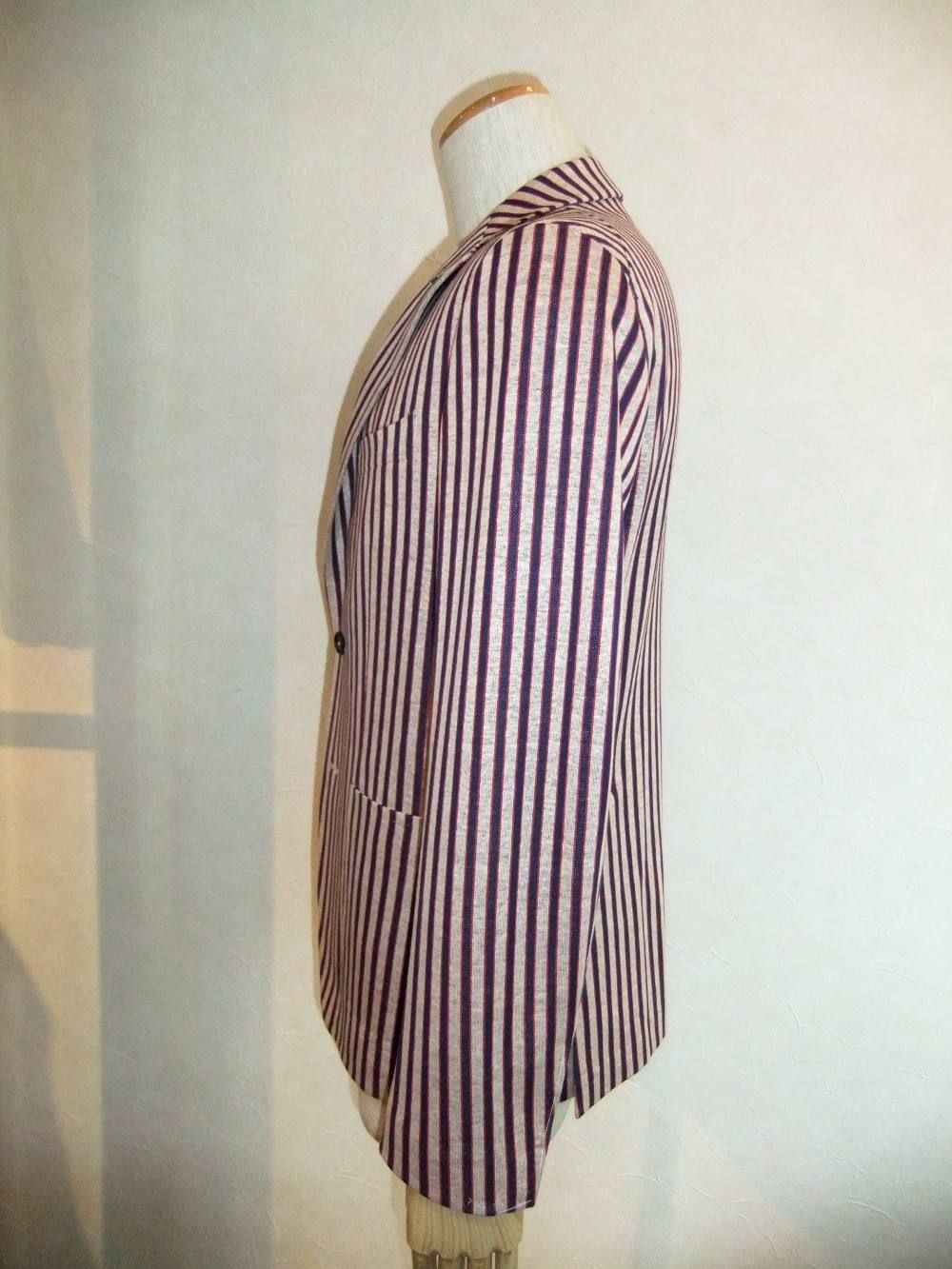 LINEN/COTTON JERSEY JACKET  1MJ22K-70REJ013