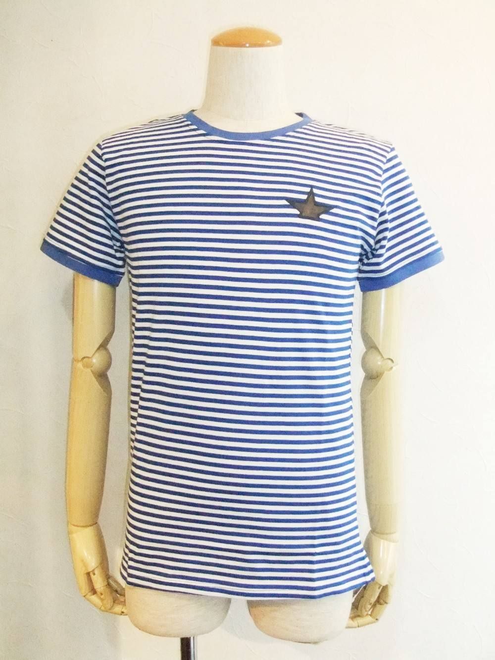 BORDER SHORT SLEEVE T-SHIRT