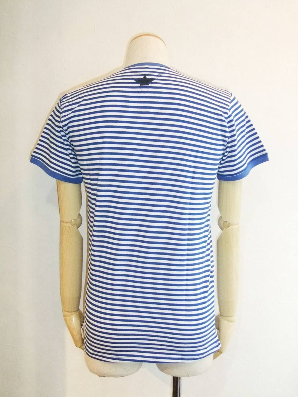 BORDER SHORT SLEEVE T-SHIRT