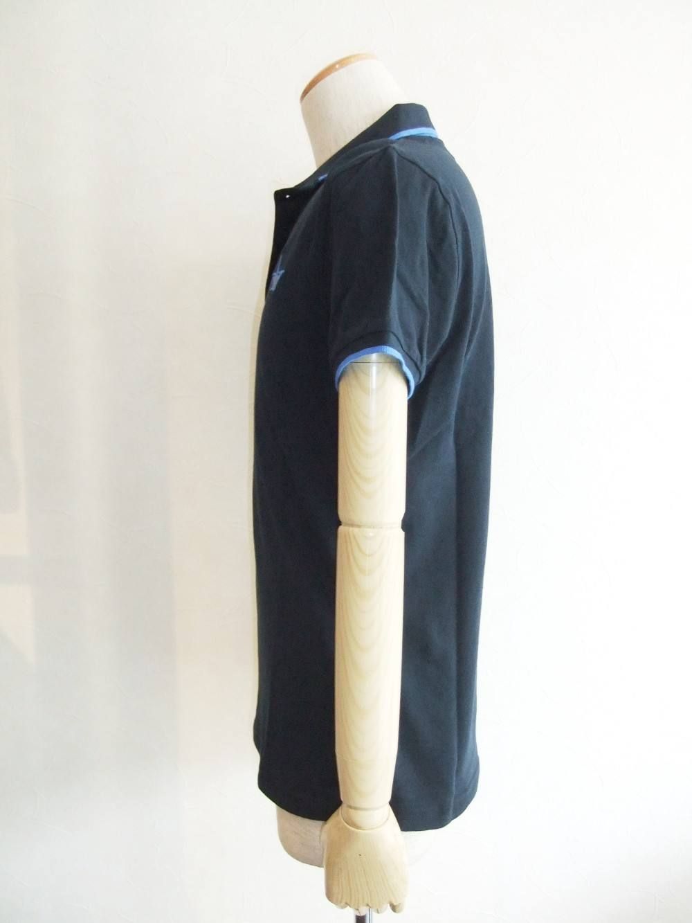 SHORT SLEEVE POLO T-SHIRT (NAVY 02)