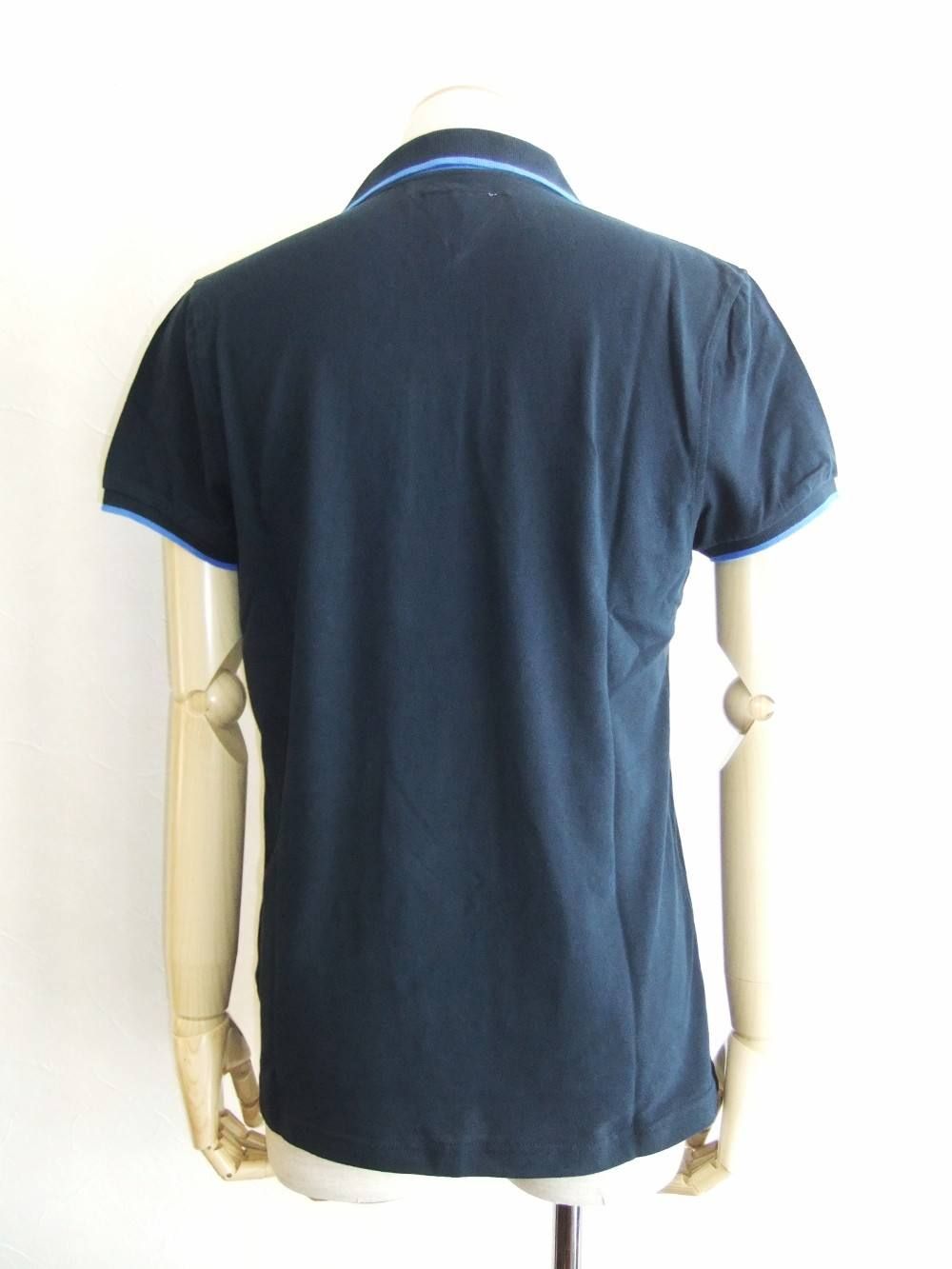 SHORT SLEEVE POLO T-SHIRT (NAVY 02)