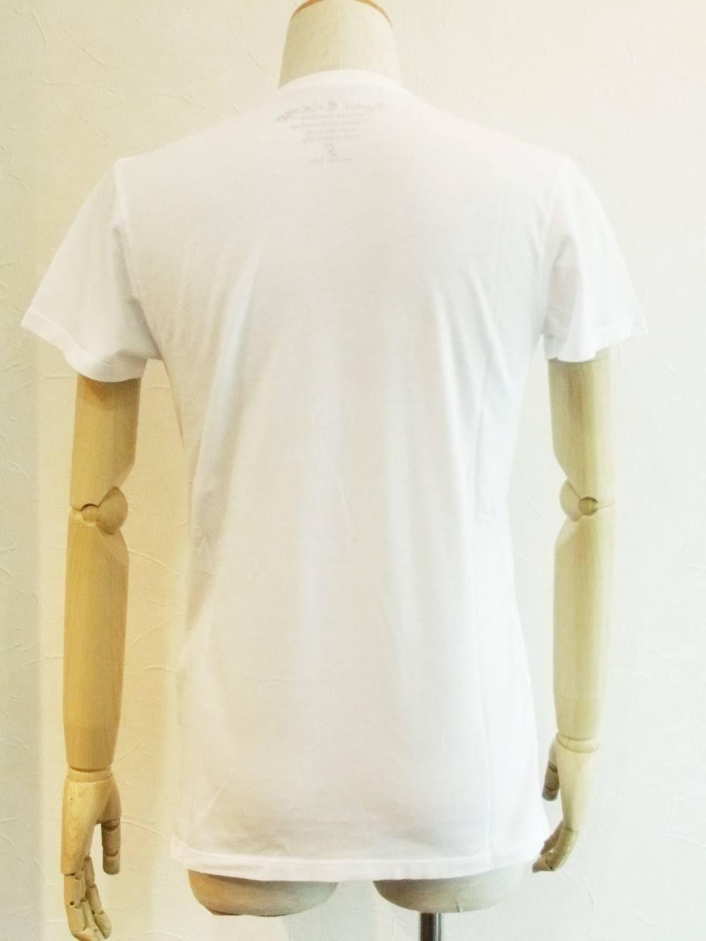 LIKE VINTAGE H/S V NECK T-SHIRT