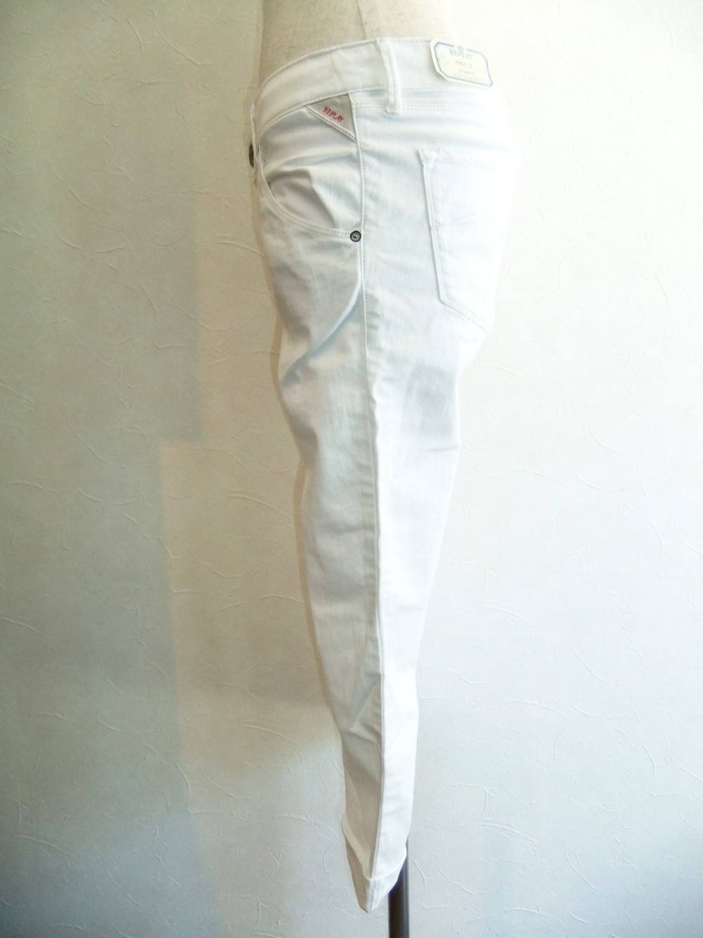 MAELLE SKINNY 8oz DRILL FLAME POWER STRETCH DENIM