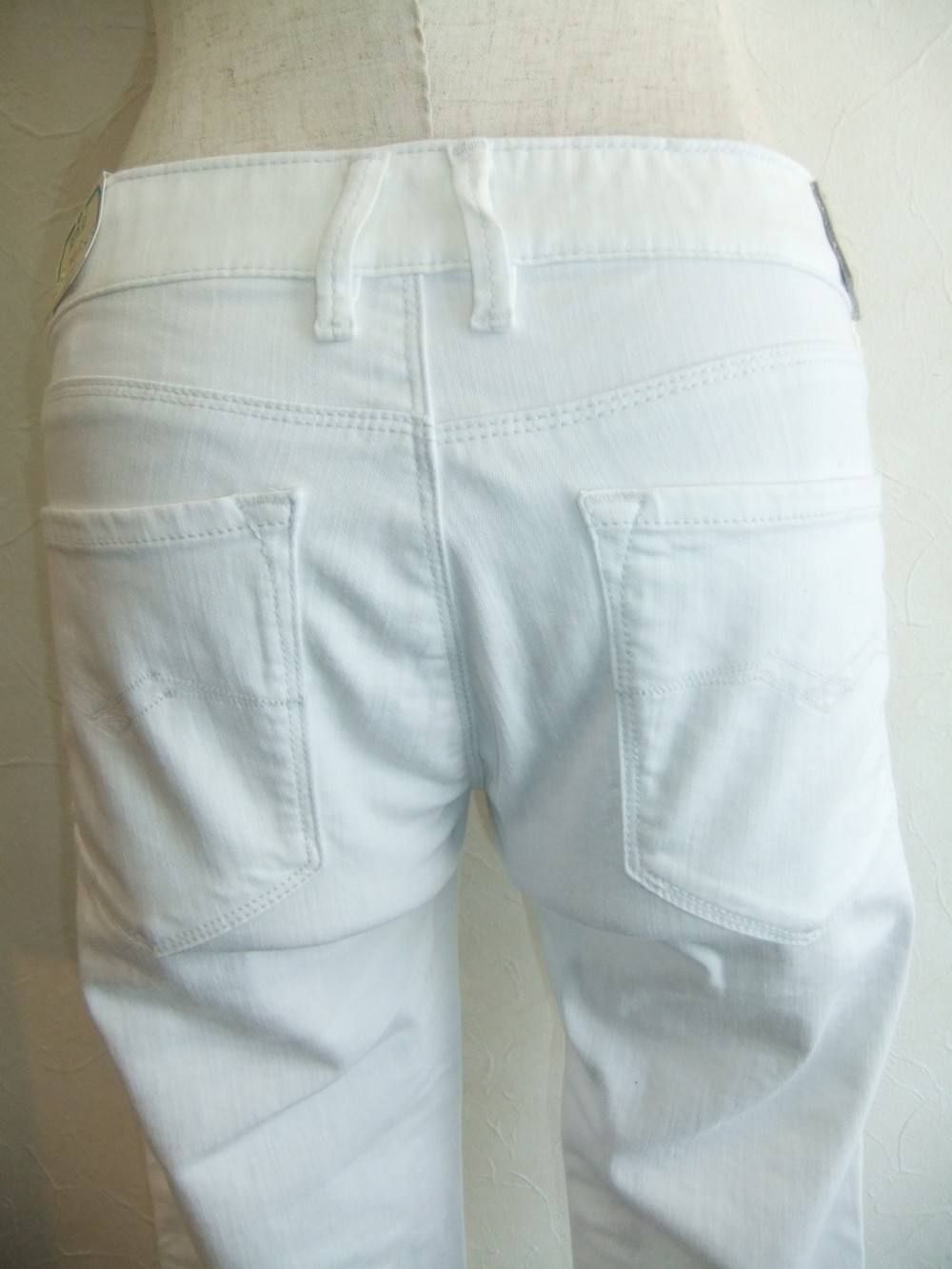 MAELLE SKINNY 8oz DRILL FLAME POWER STRETCH DENIM