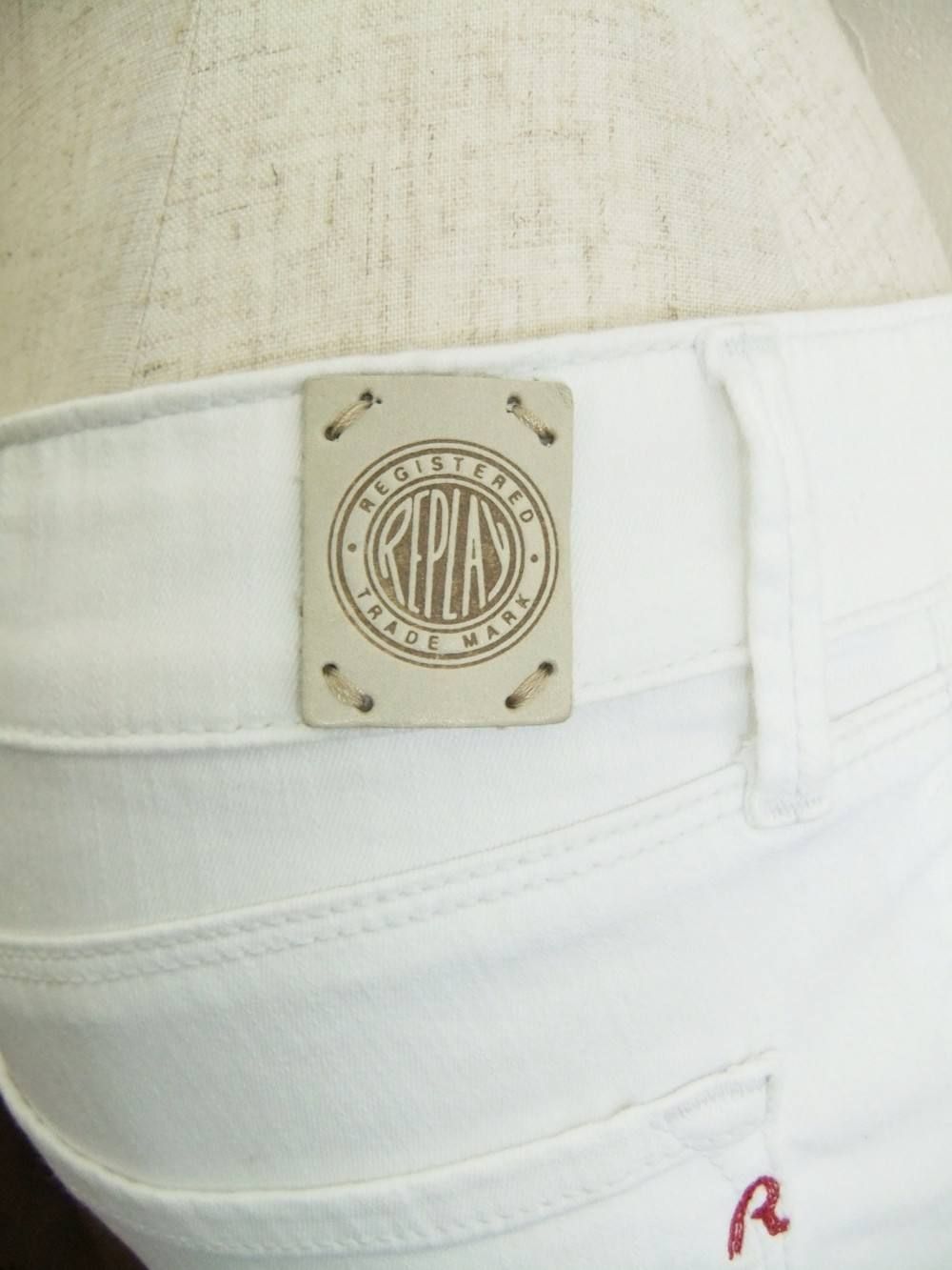 MAELLE SKINNY 8oz DRILL FLAME POWER STRETCH DENIM