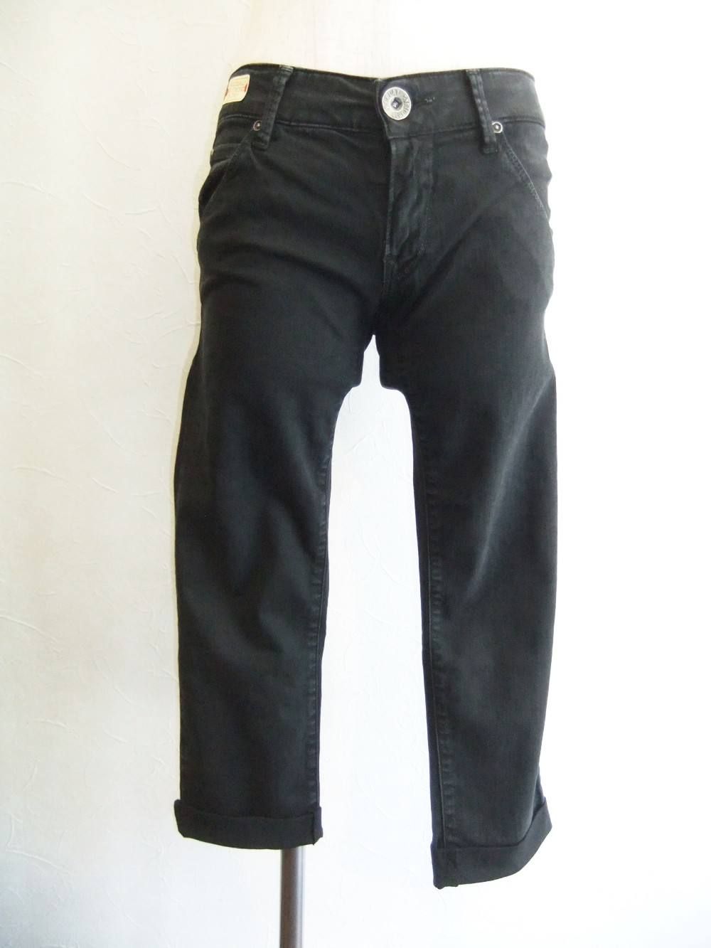 MAELLE SKINNY 8oz DRILL FLAME POWER STRETCH DENIM