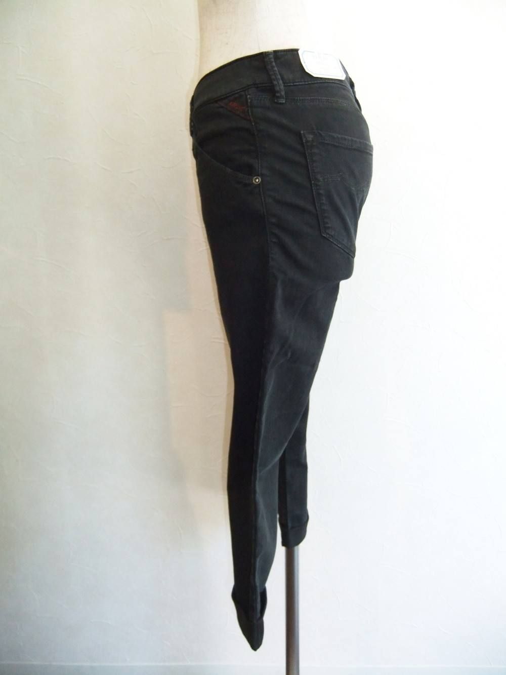 MAELLE SKINNY 8oz DRILL FLAME POWER STRETCH DENIM