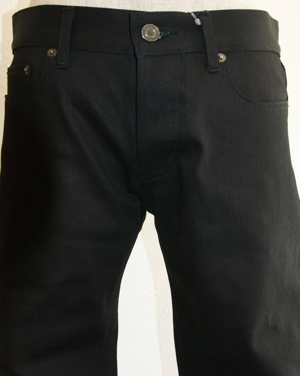 SAINT LAURENT by HEDI SLIMANE - BLACK TREATMENT COATED