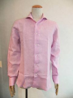 LARDINI セミワイドカラーシャツ