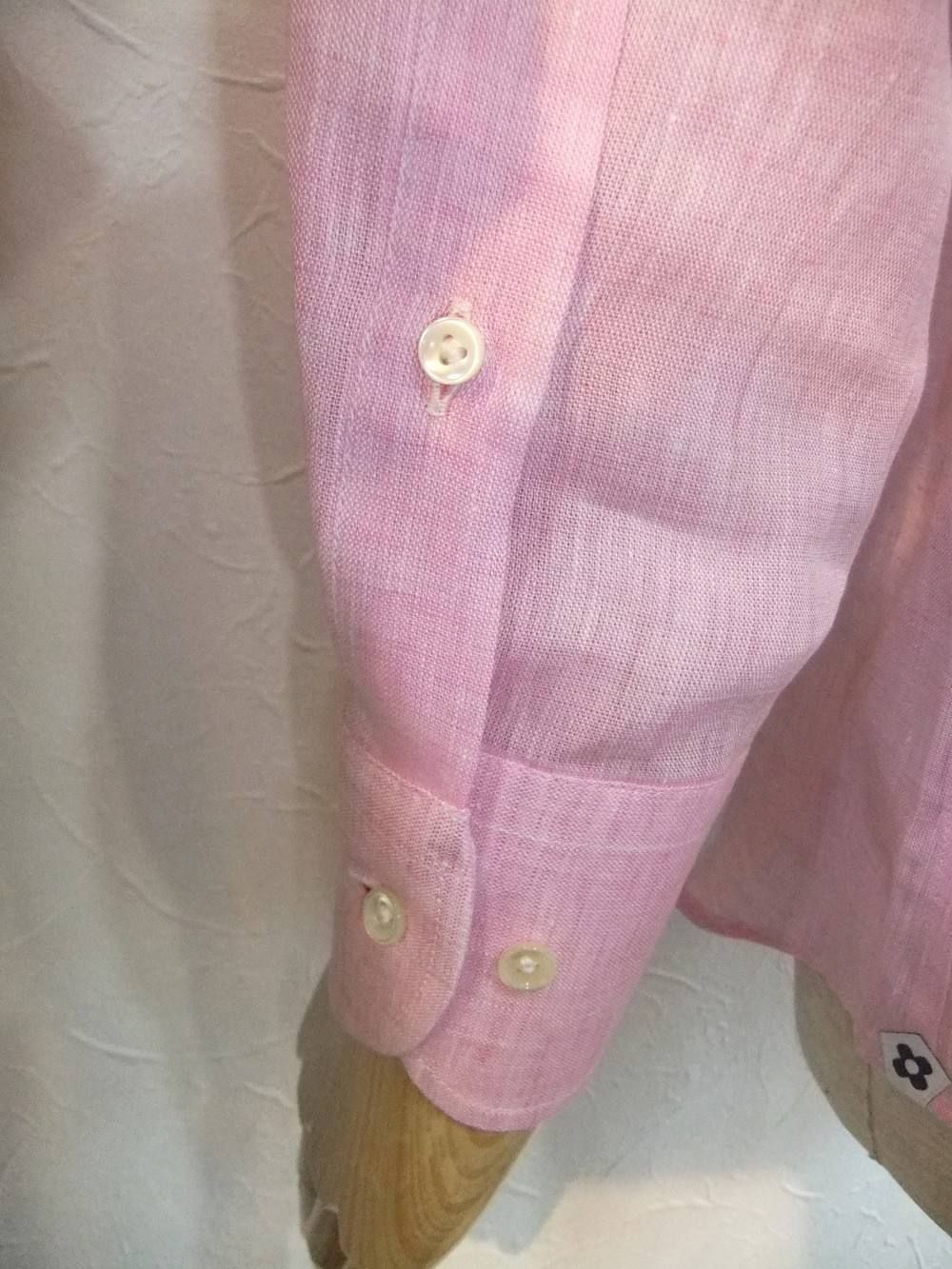 LARDINI セミワイドカラーシャツ